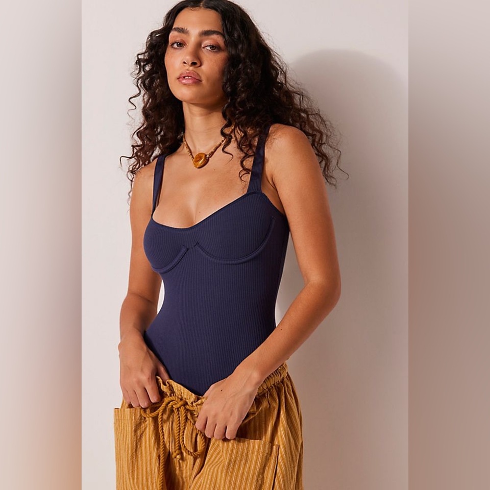 Free People Intimately - In The City Underwire Bodysuit